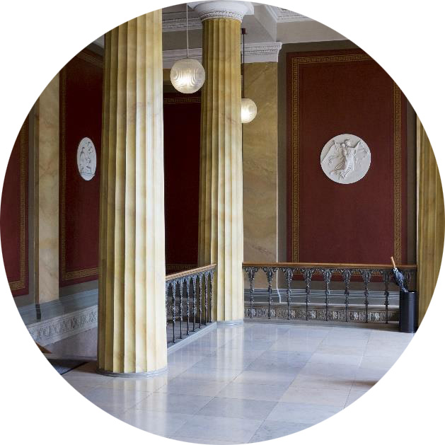 kreisAlte Aula der Universität Göttingen innen